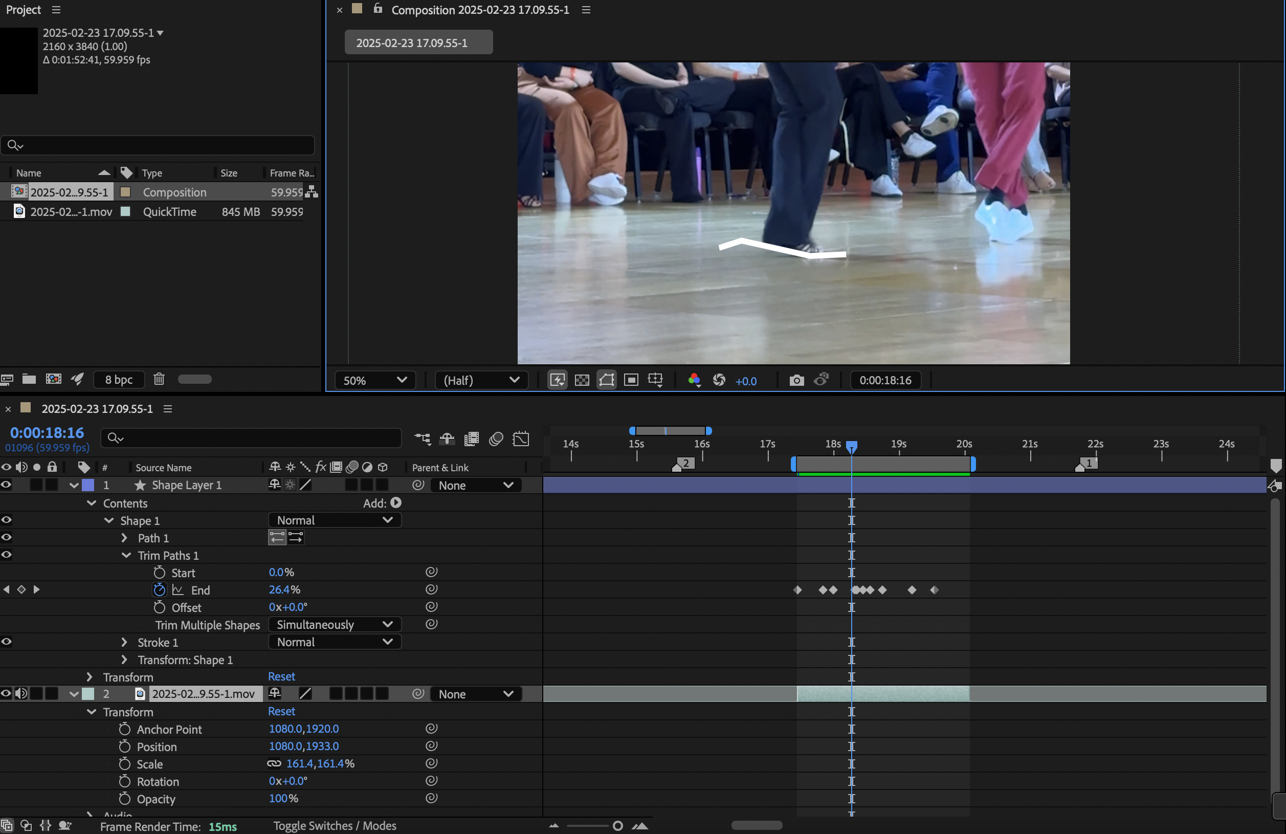 Competition video analysis