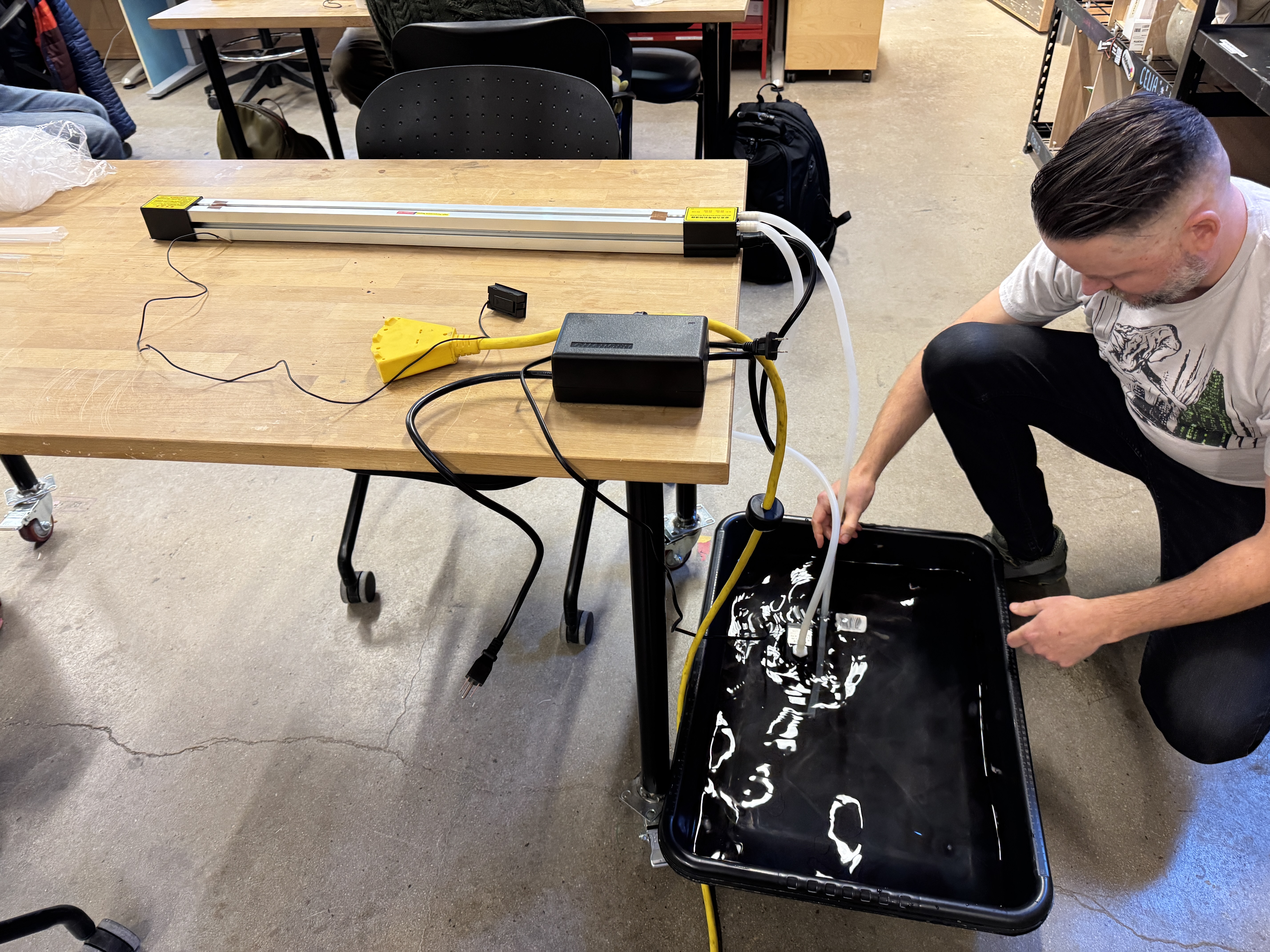 Acrylic bending documentation